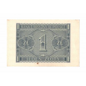 GG, 1 zloty 1940 A