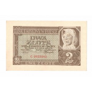 GG, 2 zloty 1940 C