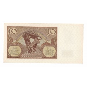 GG, 10 złotych 1940 rzadsza seria M