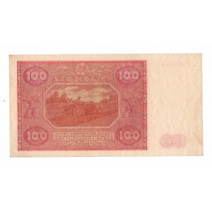 PRL, 100 zlotých 1946 M