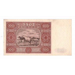 People's Republic of Poland, 100 zloty 1947 C