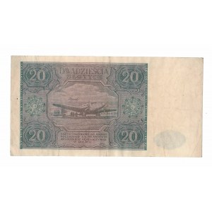 PRL, 20 złotych 1946 B