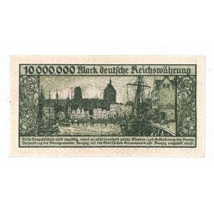 Gdaňsk, 10 milionů Marek 31.08.1923