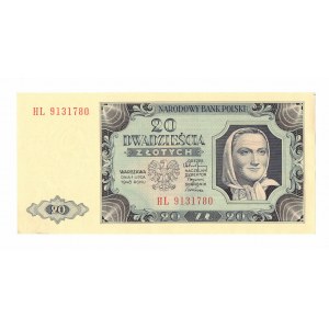 PRL, 20 Zloty 1948 HL