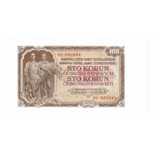 Československo, 100 korún 1953 ME