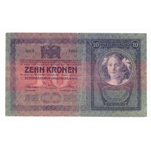 Austria, 10 koron 1904