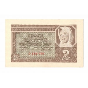 GG, 2 Zloty 1940 D