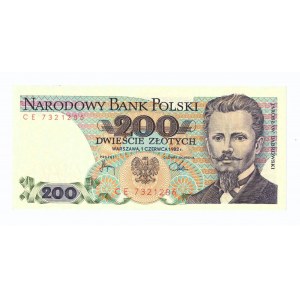 PRL, 200 złotych 1982 CE