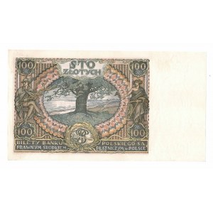 II RP, 100 gold 1934 BH. additional watermark X