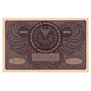 II RP, 1000 Polish marks 1919 I SERIES DF