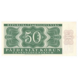 Czechosłowacja, 50 koron 1950 - specimen
