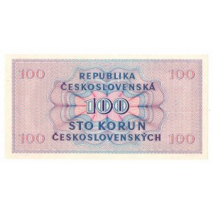 Czechoslovakia, 100 crowns 1945 - specimen