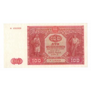 PRL, 100 zlotých 1946 M