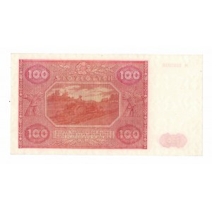 People's Republic of Poland, 100 zloty 1946 M