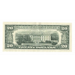 USA, 20 dolarów 1988