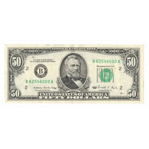 USA, 50 USD 1988 Ortega &amp; Brady