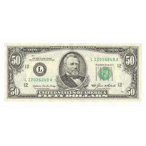 USA, 50 dolarów 1985