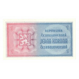 Czechoslovakia, 1 crown 1946