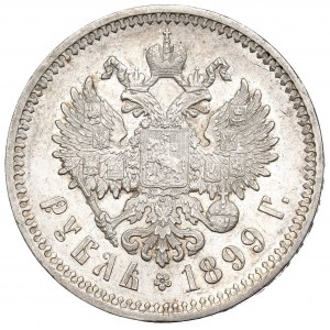 Russia, Nicholas II, Rouble 1899