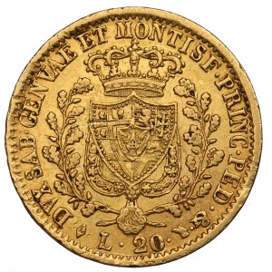 Taliansko, 20 lír 1828