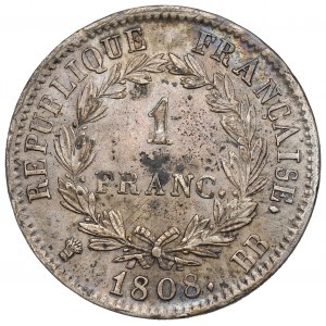 Francúzsko, 1 frank 1808