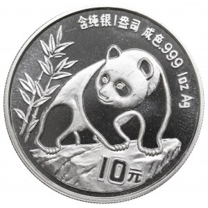 Čína, 10 juanov 1990 Panda