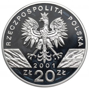 Tretia republika, 20 PLN 2001 Kráľovské kopije