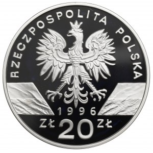 Third Republic, 20 gold 1996 - Hedgehog