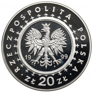 III RP, 20 złotych 1999 Pałac Potockich Radzyń Podlaski