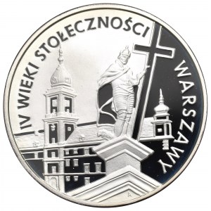 Tretia poľská republika, 20 poľských zlotých 1996 Štvrté storočie hlavného mesta Varšavy
