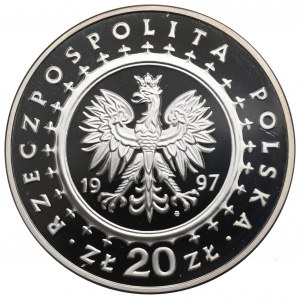 Third Republic, 20 gold 1997 Pieskowa Skala Castle