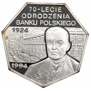 Tretia republika, 300 000 zlotých 1994 Obnovenie Poľskej banky