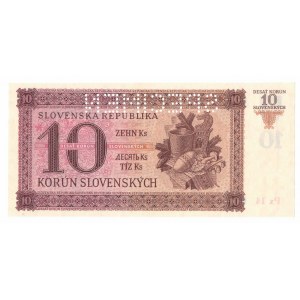 Slovakia, 10 crowns 1943 - specimen