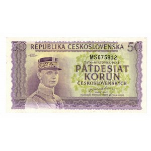 Czechoslovakia, 50 crowns 1945 - specimen