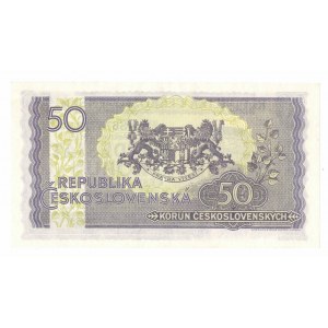 Czechoslovakia, 50 crowns 1945 - specimen