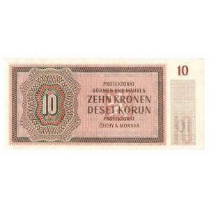 Bohemia and Moravia, 10 crowns 1942
