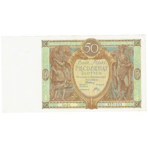II RP, 50 zlotých 1929 EK