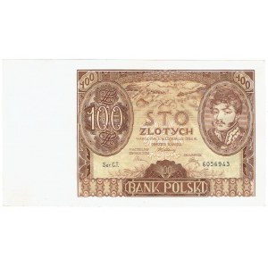 II RP, 100 gold 1934 C.T.