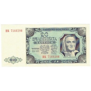 PRL, 20 zlotých 1948 HK