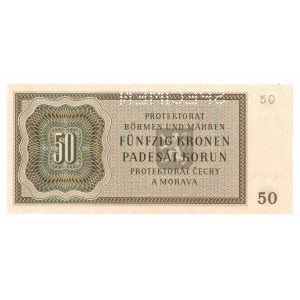 Čechy a Morava, 50 korún 1944 - vzor