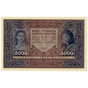 II RP, 5000 marek polskich 1920 III SERJA G