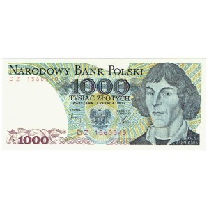 PRL, 1000 złotych 1982 DZ