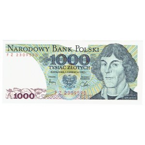 PRL, 1000 złotych 1982 FZ