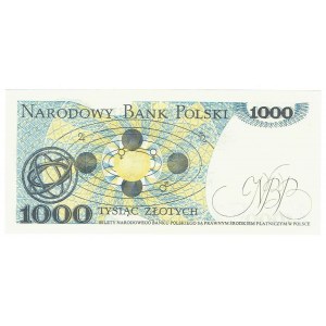 PRL, 1000 złotych 1982 EA
