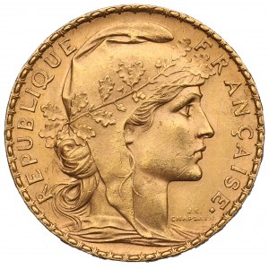 Frankreich, 20 Franken 1906