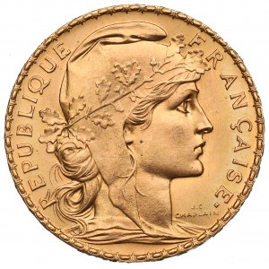 France, 20 francs 1911