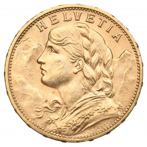 Szwajcaria, 20 franków 1914