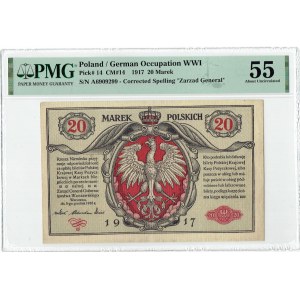 GG, 20 mkp 1916 - General - PMG 55