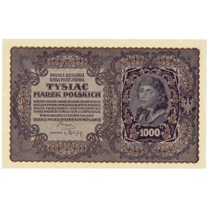 II RP, 1000 marek polskich 1919 III SERJA H