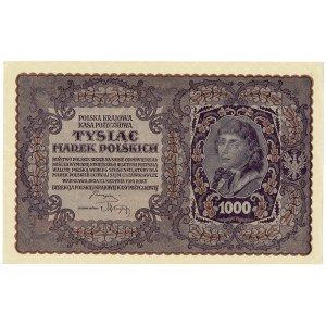 II RP, 1000 Polish marks 1919 III SERIES H